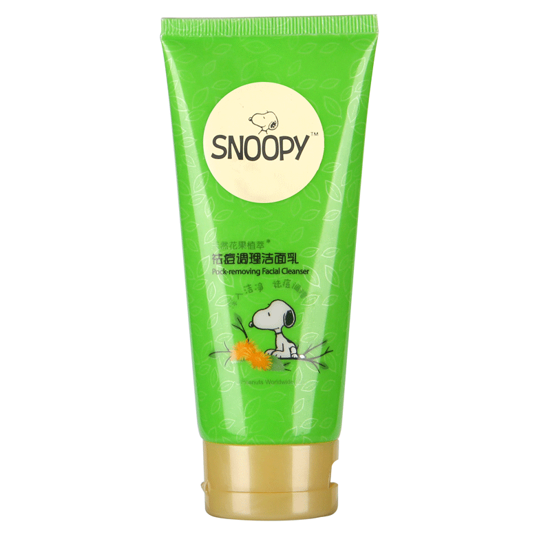 SNOOPY祛痘調(diào)理潔面乳正面