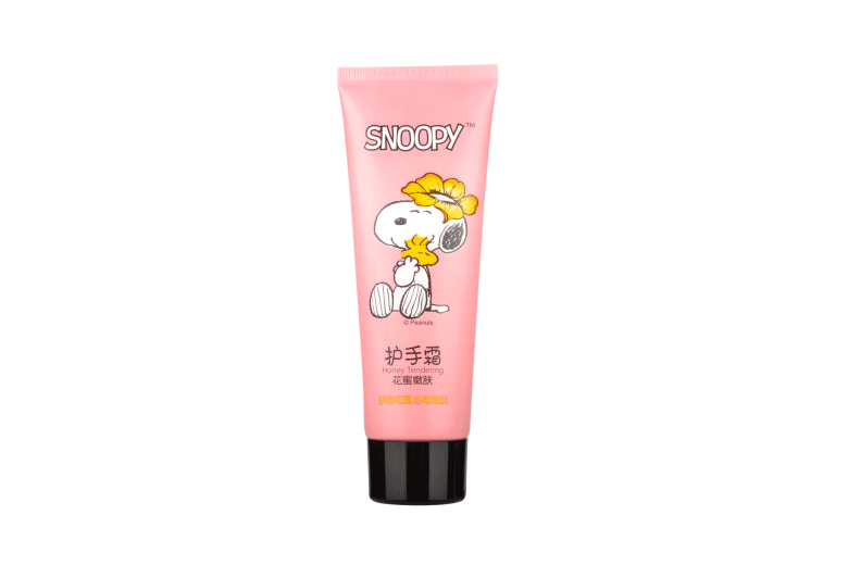 SNOOPY護手霜（花蜜嫩膚）正面