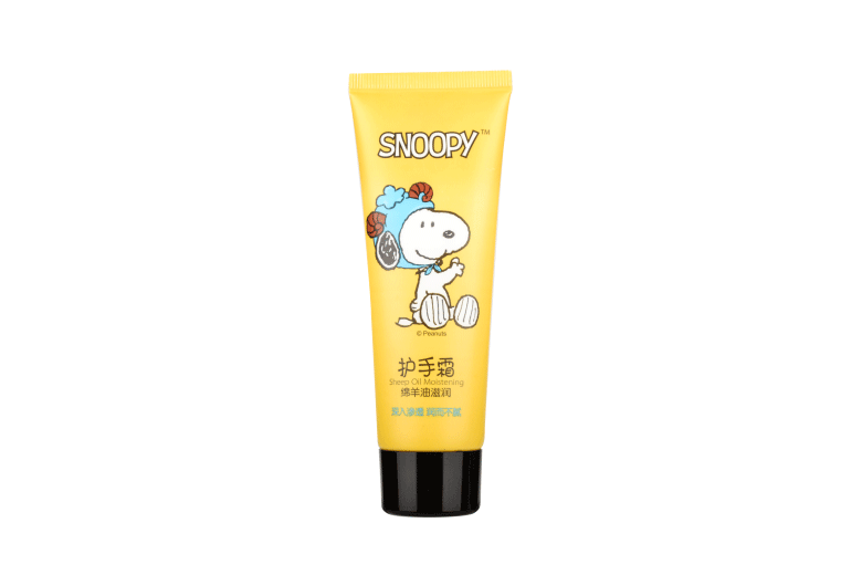 SNOOPY護(hù)手霜（綿羊油滋潤(rùn)）正面